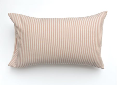 Funda de almohada 50x70 Percal de Algodón Ecológico - Rayado