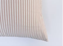 Taie d'oreiller 60x60 Percale de Coton Bio - Peach 3