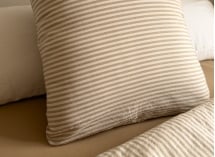 Taie d'oreiller 60x60 Percale de Coton Bio - Ambre 2