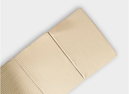 Colchón plegable Algodón Orgánico - Rayas Ámbar