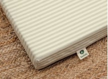 Matelas pliable Coton Bio - Rayé Tilleul 4