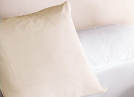 Taie d'oreiller 60x60 Coton Bio - Rose nude 1