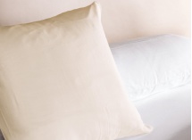 Taie d'oreiller 60x60 Coton Bio - Rose nude 1