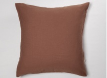 Taie d'oreiller 60x60 Coton Bio - Terracotta 2