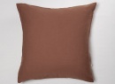Taie d'oreiller 60x60 Coton Bio - Terracotta 2