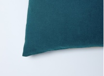 Taie d'oreiller 60x60 Coton Bio - Bleu nuit 3
