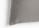 Taie d'oreiller 60x60 Coton Bio - Gris 3
