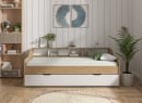 Lit gigogne avec rangement 90x200 AEL - 3