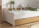 Lit gigogne avec rangement 90x200 AEL - 5