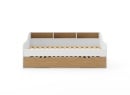 Lit gigogne avec rangement 90x200 AEL - 6