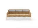 Lit gigogne avec rangement 90x200 AEL - 6