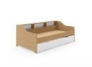 Lit gigogne avec rangement 90x200 AEL - 7