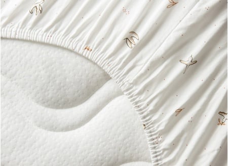 90x190 Organic Cotton Fitted Sheet - L'envolée
