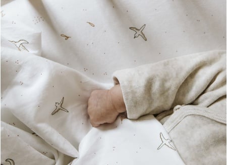 100x140 Organic Cotton Duvet Cover - L'envolée