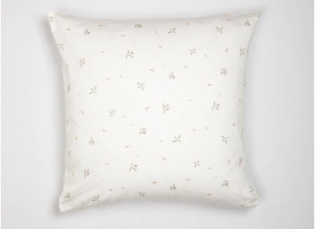 Taie d'oreiller 60x60 Coton Bio - L'envolée 1