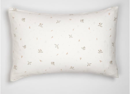 Taie d'oreiller 50x70 Coton Bio - L'envolée 1