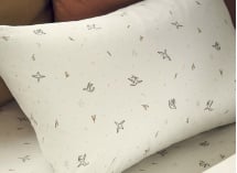 Taie d'oreiller 50x70 Coton Bio - L'envolée 2