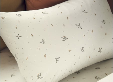 Taie d'oreiller 40x60 Coton Bio - L'envolée 2