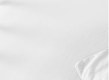 Drap housse 90x190 Satin de Coton bio - Blanc 2