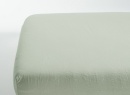 Drap housse 90x200 Satin de Coton bio - Tilleul 1