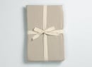 Drap housse 160x200 Satin de Coton bio - Lin 3