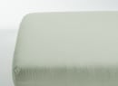 Drap housse 160x200 Satin de Coton bio - Tilleul 1