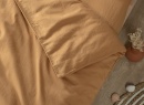 Housse de couette 100x140 Satin de Coton bio - Ambre 2