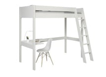 Lit mezzanine 90x200 avec bureau d’angle SOHO - 4