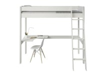 Lit mezzanine 90x200 avec bureau d’angle SOHO - 5