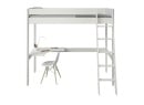 Lit mezzanine 90x200 avec bureau d’angle SOHO - 5