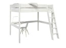 Lit mezzanine 2 places bureau d’angle SOHO - Blanc - 7