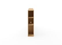 Tidyard Hoofdbord met planken, hoofdeinde, hoofdeinde, hoofdeinde, hoofdeinde, hoofdeinde, hoofdeinde, boekenplank, hoofdeinde voor bed, bedframe, slaapkamer, Sonoma-eiken, 160 x 19 x 103,5 cm