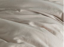 Housse de couette 240x220 Satin de Coton bio - Lin 3