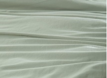 Housse de couette 240x220 Satin de Coton bio - Tilleul 3