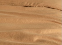 Housse de couette 260x240 Satin de Coton bio - Ambre 3