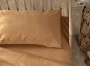 Taie d'oreiller 40x60 Satin de Coton bio - Ambre 1