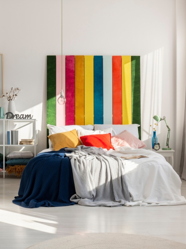 DIY : Comment faire une tête de lit en peinture ? | Nateo Concept