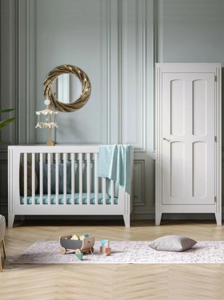 Cameretta minimalista per neonati: Essenziali e idee pratiche