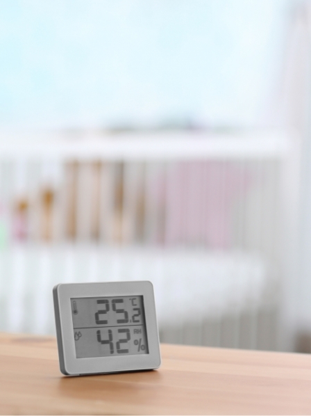 Qual è la temperatura ideale per la camera del bambino?